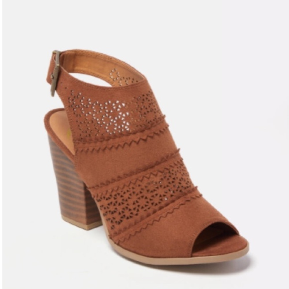 Charming Charlie Peep Toe Shoes
